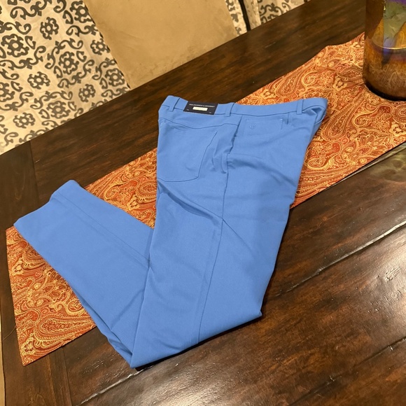 Holderness & Bourne Men's Size 32x34 The Parker Pant Maidstone Blue MSRP $165 - Picture 1 of 7